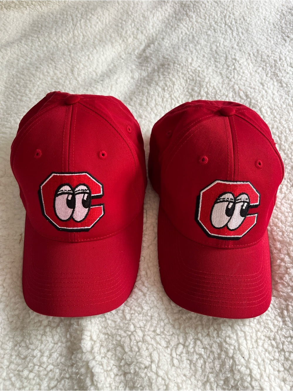 Vintage Chattanooga Lookouts Minor League Baseball hats, set of 2 adult & youth
